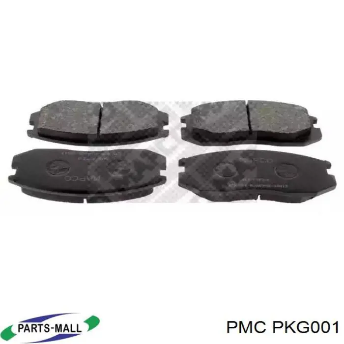 Тормозні колодки Parts-Mall PKG001