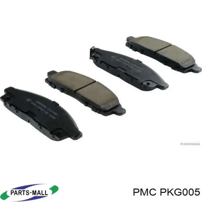 Передні тормозні колодки PKG005 Parts-Mall