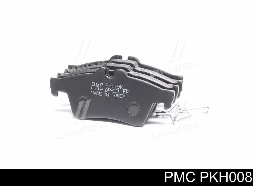 PKH008 Parts-Mall Колодки гальмівні задні, дискові