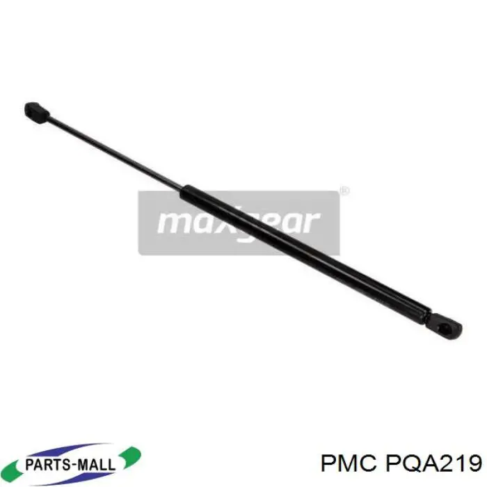 PQA219 Parts-Mall Амортизатор кришки багажника / двері 3/5-ї задньої