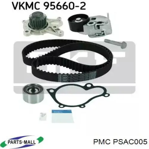 Ролик ременя ГРМ, паразитний Parts-Mall PSAC005 ціна, від 12.61 USD