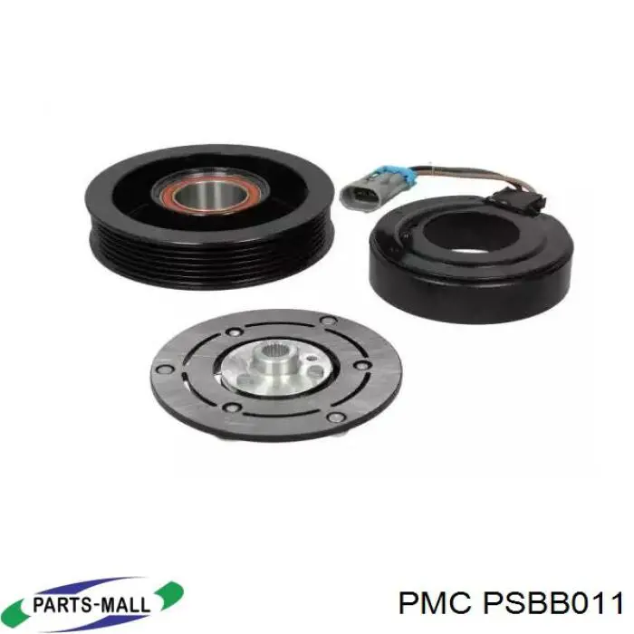 PSBB011 Parts-Mall ролик натягувача приводного ременя
