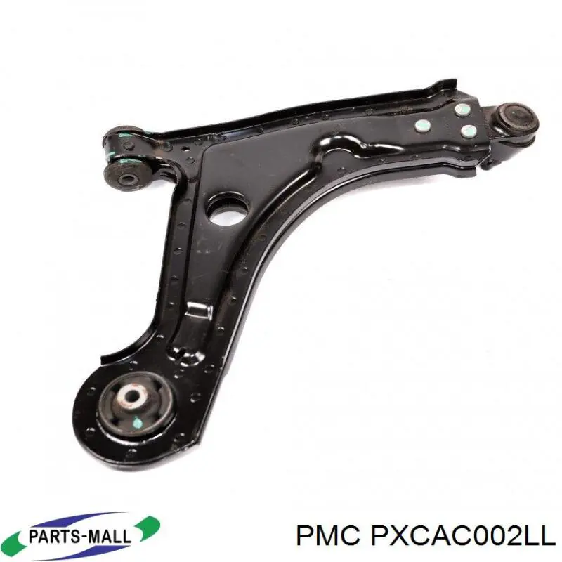 PXCAC002LL Parts-Mall важіль передньої підвіски нижній, лівий