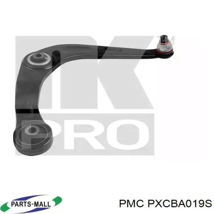 PXCBA019S Parts-Mall Сайлентблок переднього нижнього важеля