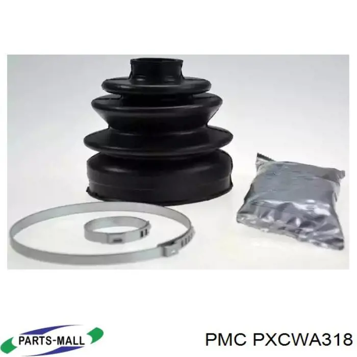 PXCWA318 Parts-Mall Пильник ШРУСа зовнішній, передній піввісі