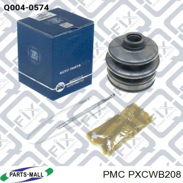 Пильник гранати внутрішній, передній півосі Parts-Mall PXCWB208 ціна, від 8.80 USD