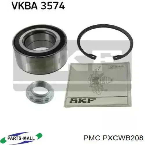 PXCWB208 Parts-Mall Пильник ШРКШ внутрішній, передній півосі
