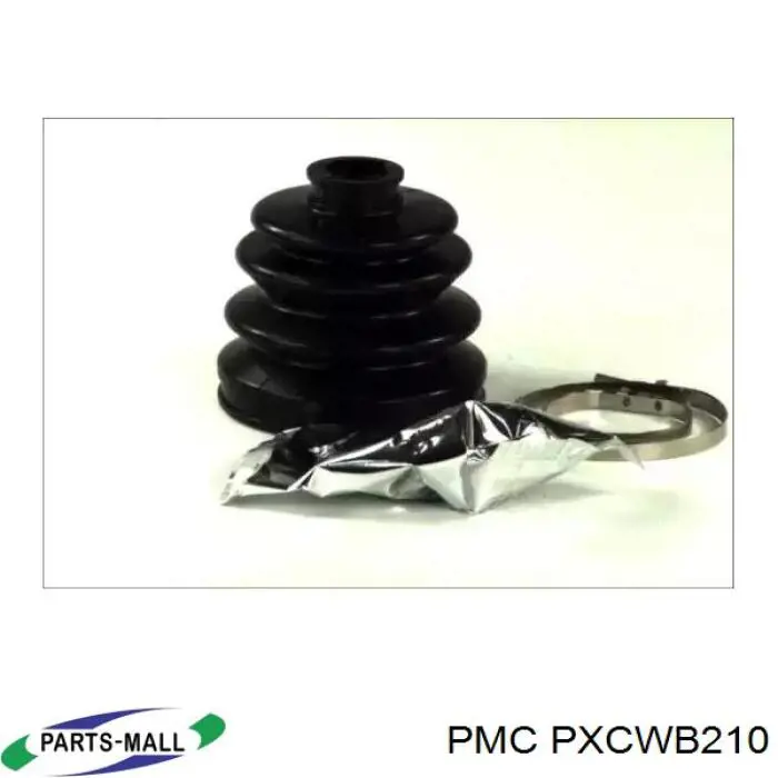 PXCWB210 Parts-Mall пильник шруса зовнішній, передній піввісі