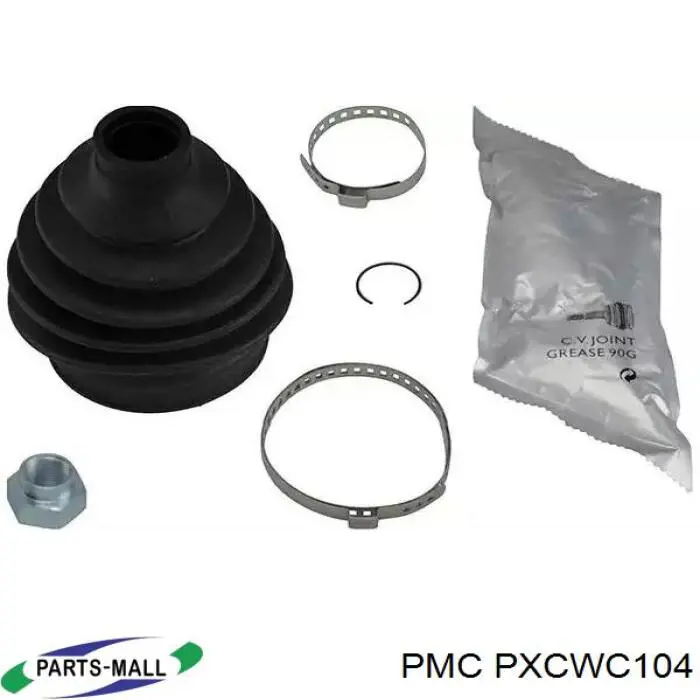 Пильник гранати внутрішній, передній півосі Parts-Mall PXCWC104 ціна, від 4.49 USD
