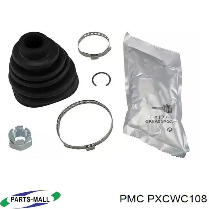 Пильник ШРКШ внутрішній, правий Parts-Mall PXCWC108