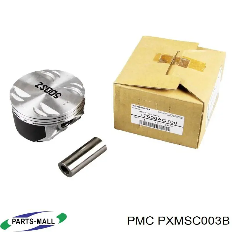 Поршень в комплекті на 1 циліндр, 1-й ремонт (+0,25) PXMSC003B Parts-Mall