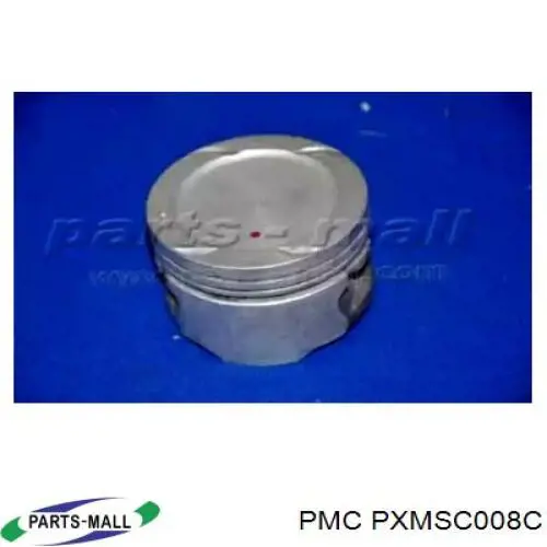 PXMSC008C Parts-Mall Поршень з пальцем без кілець, 2-й ремонт (+0,50)
