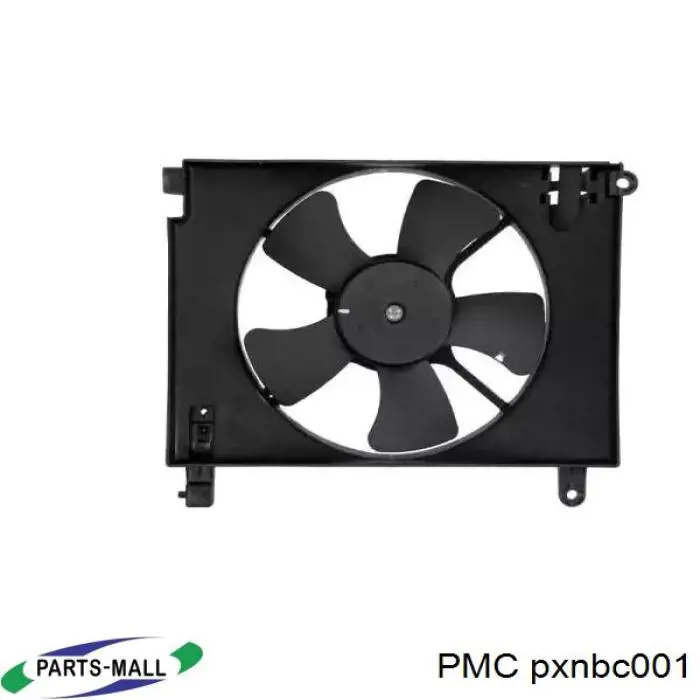 Електровентилятор кондиціонера в зборі (двигун + крильчатка) pxnbc001 PMC