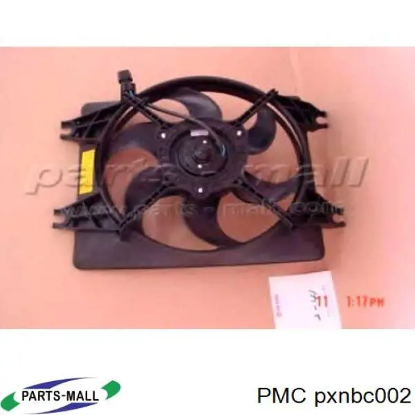 Електровентилятор кондиціонера в зборі (двигун + крильчатка) pxnbc002 PMC