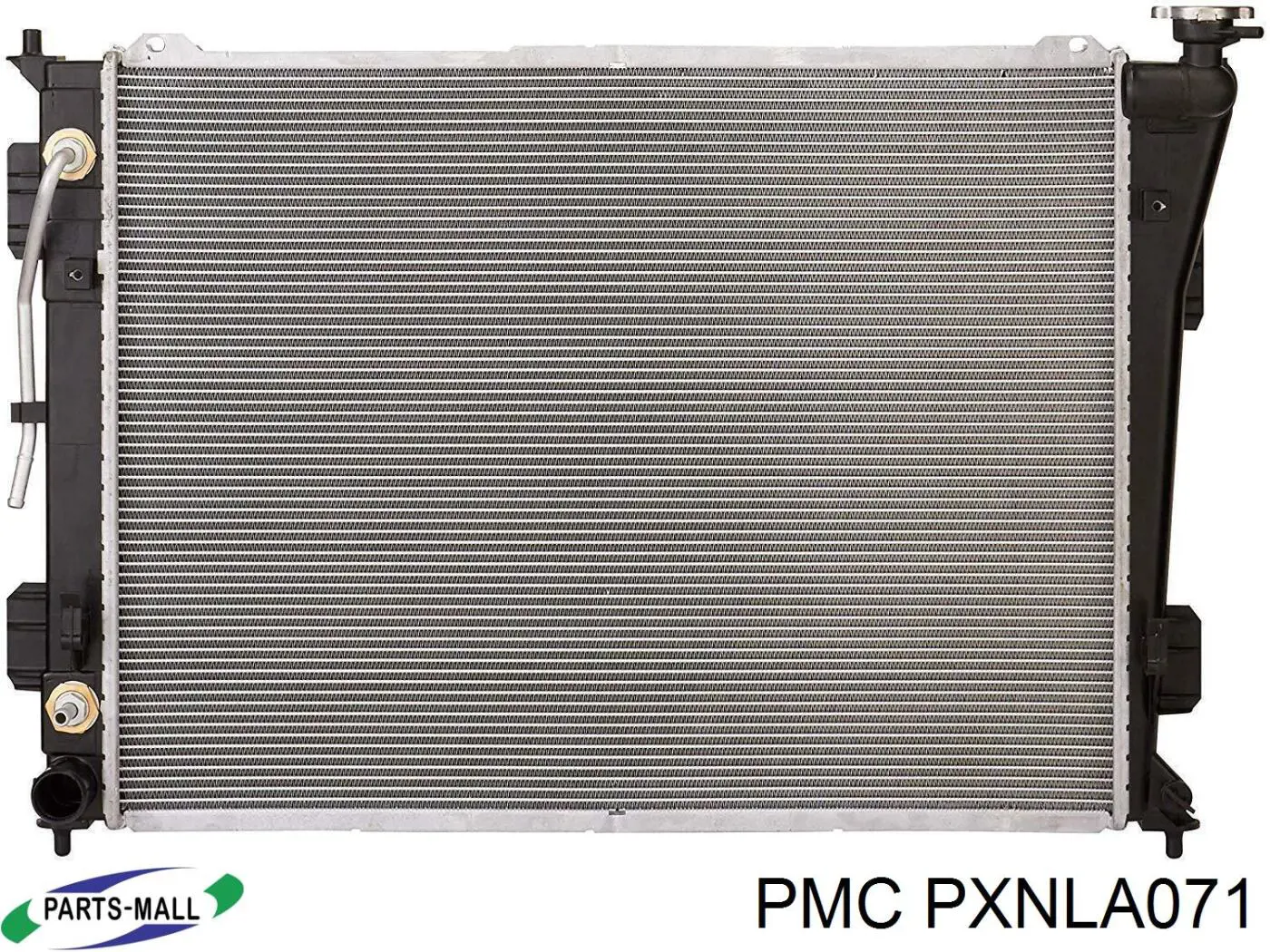 PXNLA071 Parts-Mall шланг/патрубок радіатора охолодження, верхній