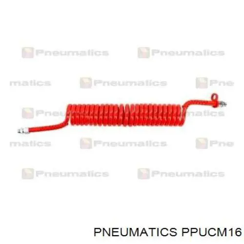 PPUCM16 Pneumatics Шланг з'єднувальний пневмосистеми, спіральний