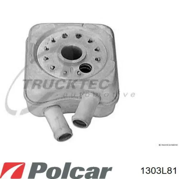 1303L81 Polcar радіатор масляний (холодильник, під фільтром)