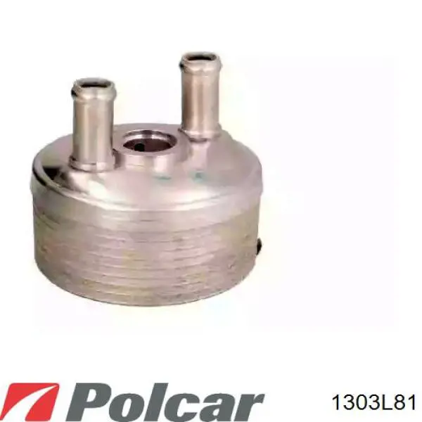 Радіатор масляний (холодильник), під фільтром Polcar 1303L81 ціна, від 19.04 USD