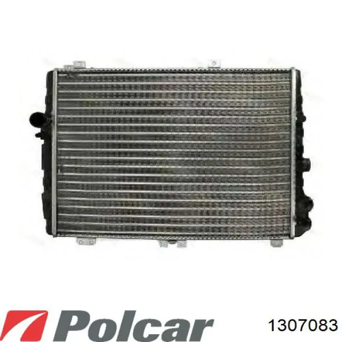 Радіатор основний Polcar 1307083 ціна, від 46.40 USD