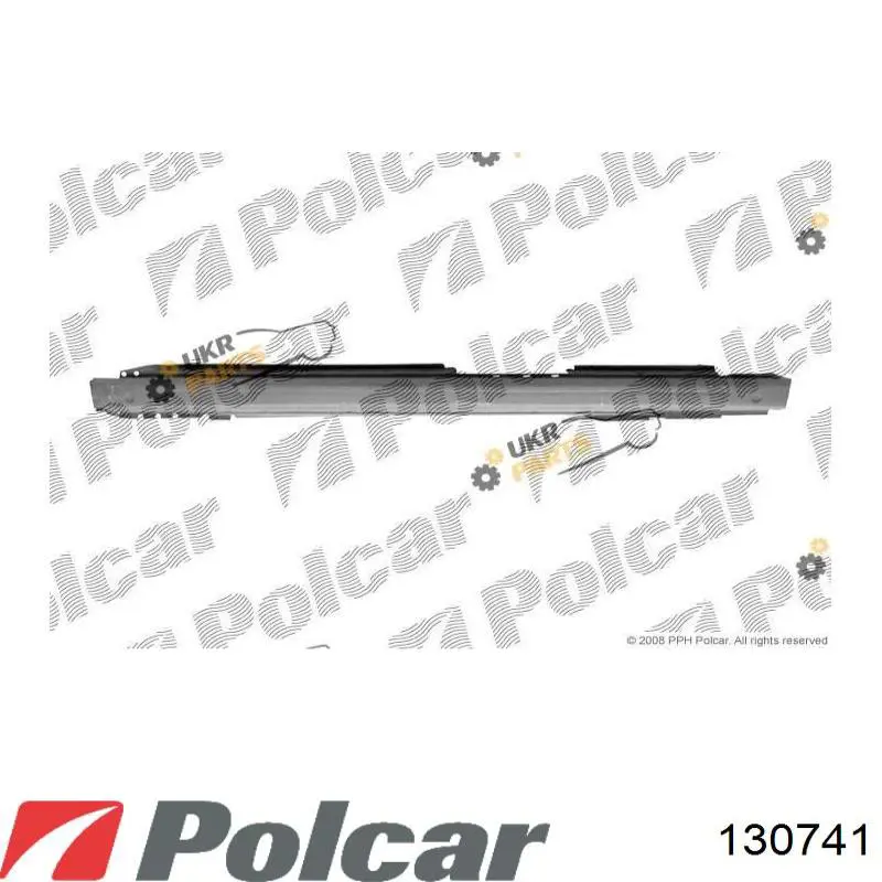 Поріг зовнішній лівий 130741 Polcar