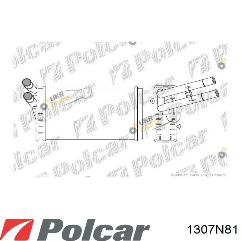 Купити 1307N81 Polcar Теплообмінник