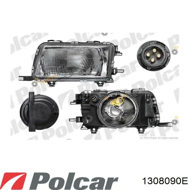 Фари FPS FP0017R3E ціна, від 49.71 USD
