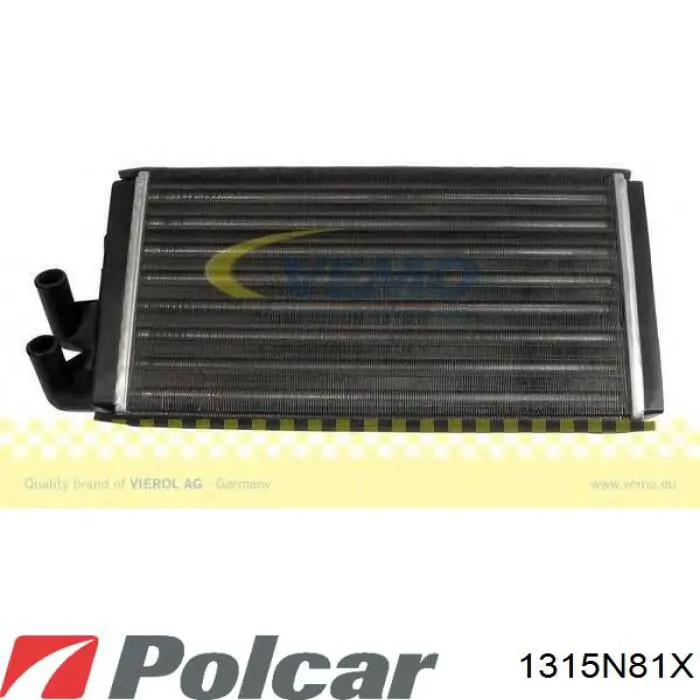 1315N81X Polcar радіатор пічки (обігрівача)