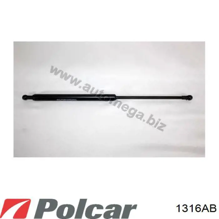 1316AB Polcar амортизатор кришки багажника/ двері 3/5-ї задньої