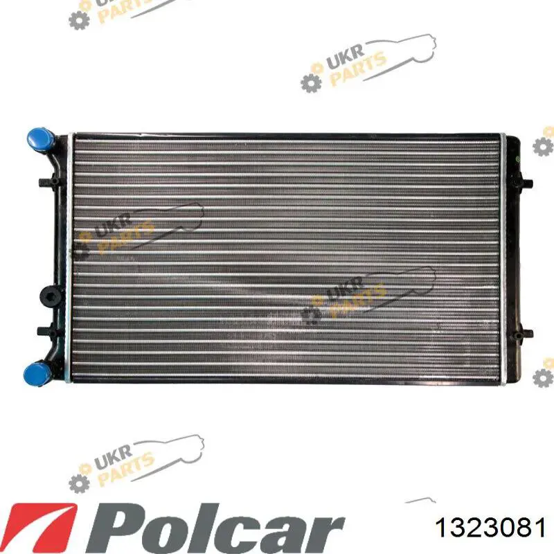1323081 Polcar радіатор охолодження двигуна