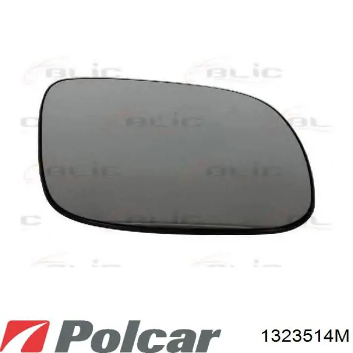Ліве бічне дзеркало Polcar 1323514M ціна, від 44.66 USD