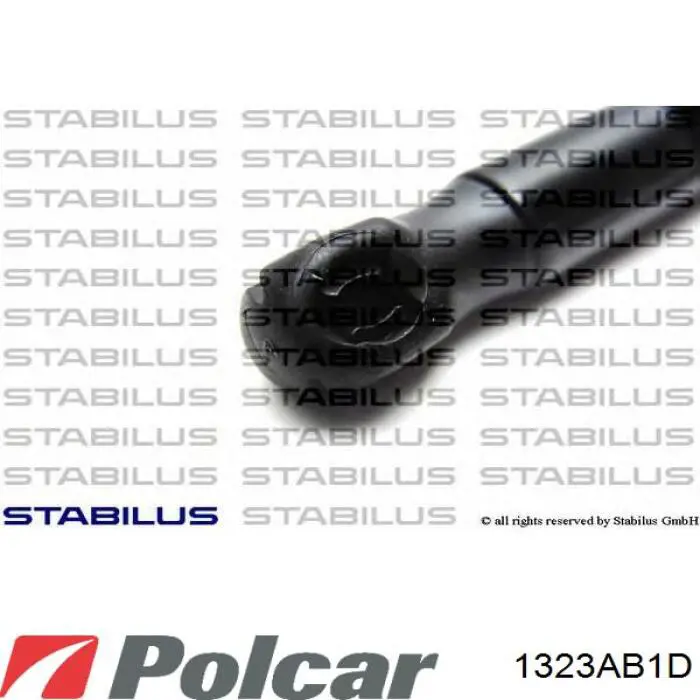 1323AB1D Polcar Амортизатор кришки багажника / двері 3/5-ї задньої