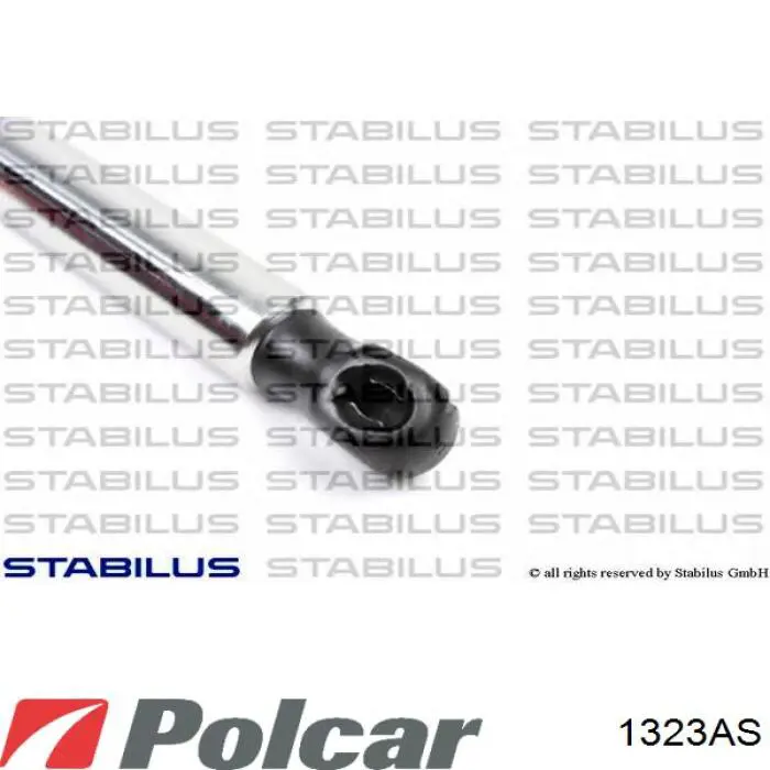 Купити 1323AS Polcar Амортизатор двері багажника