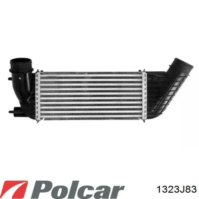 1323J83 Polcar радіатор интеркуллера