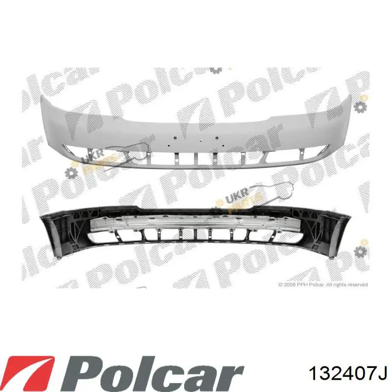 Купити 132407J Polcar Буфер (бампер) передній