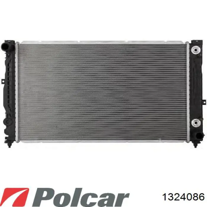 1324086 Polcar радіатор охолодження двигуна