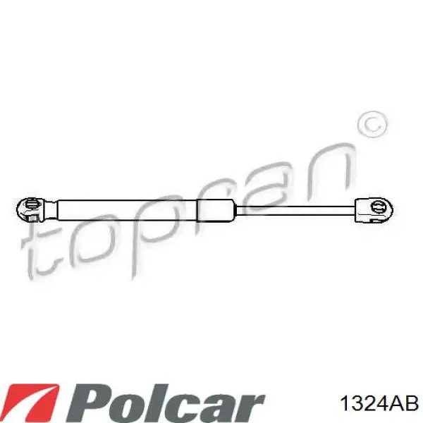 Купити 1324AB Polcar Амортизатор двері багажника