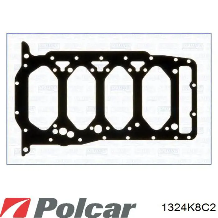 Купити 1324K8C2 Polcar Радіатор системи охолодження кондиціонера