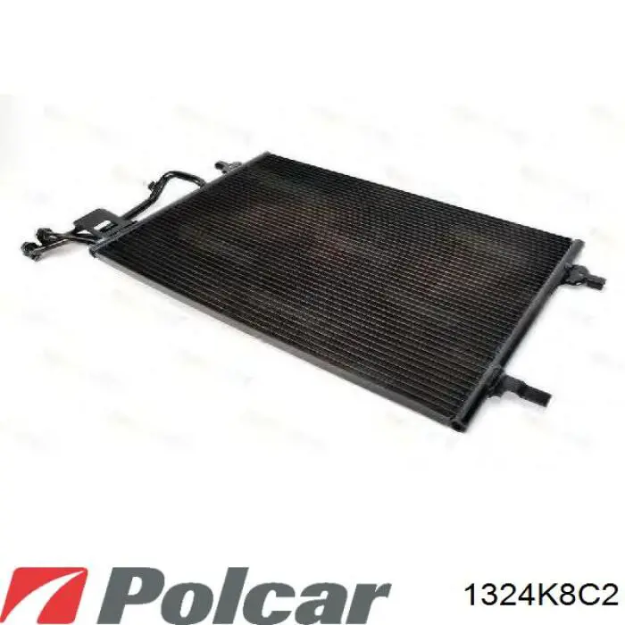 Радіатор кондиціонера 1324K8C2 Polcar