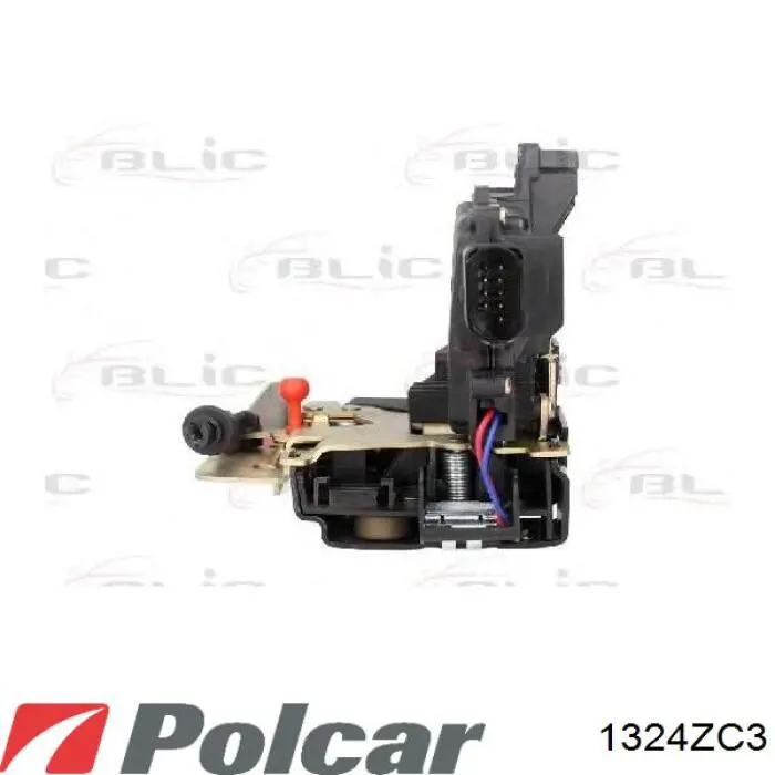 1324ZC3 Polcar Замок задніх дверей, лівих