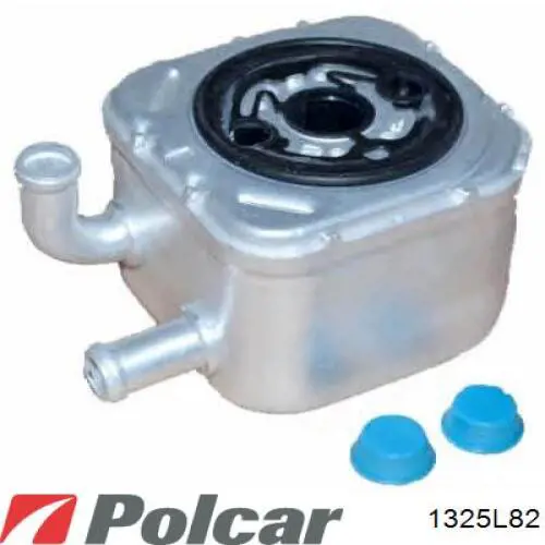 1325L82 Polcar радіатор масляний (холодильник, під фільтром)