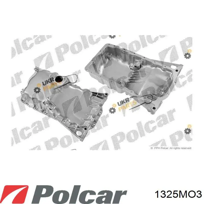 Піддон двигуна Polcar 1325MO3 ціна, від 36.06 USD