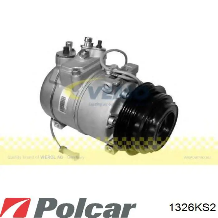 Компресор системи кондиціювання Polcar 1326KS2 ціна, від 206.72 USD