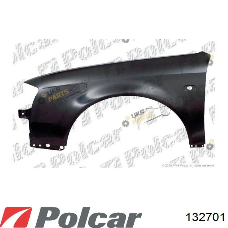 132701 Polcar Переднє ліве крило