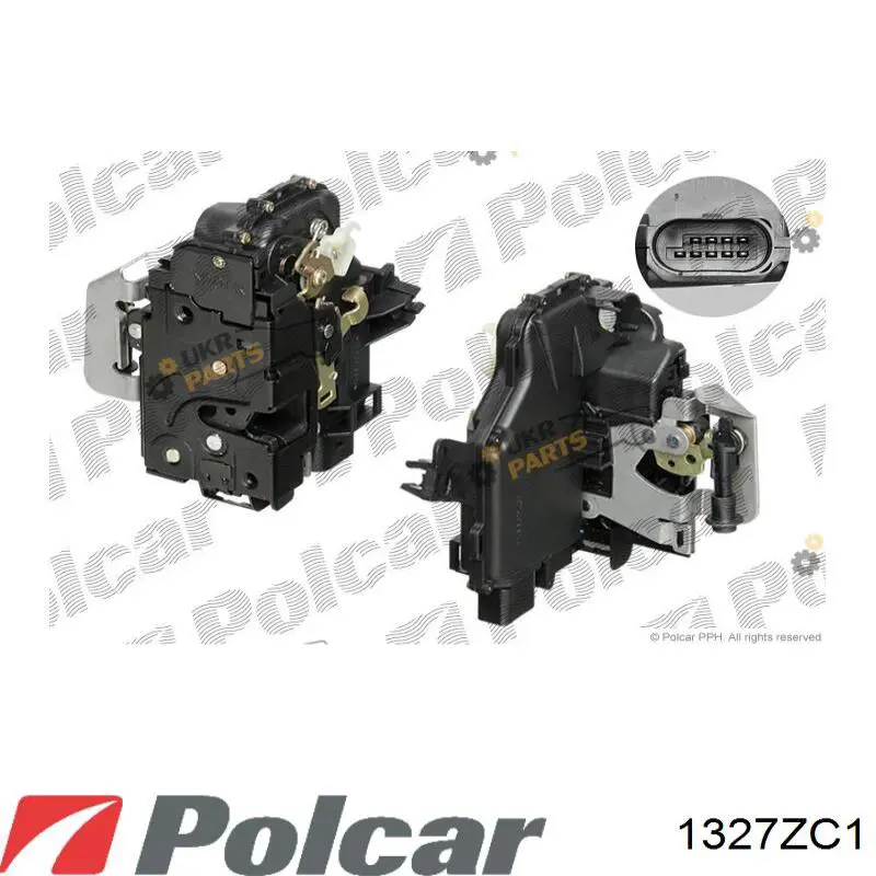 1327ZC1 Polcar Замок водійських дверей
