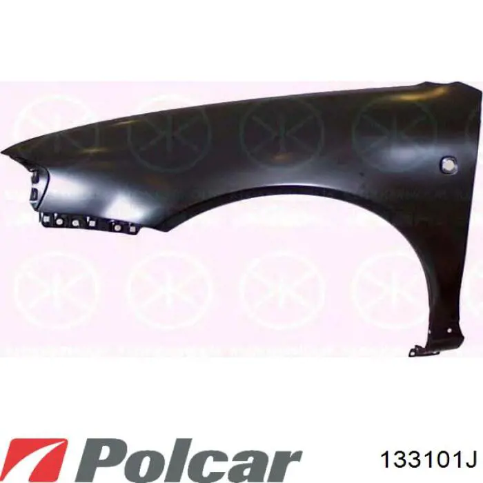 Крило переднє ліве 133101J Polcar