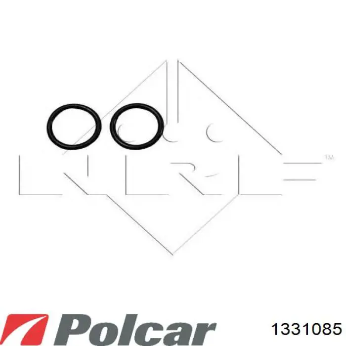 Радіатор основний Polcar 1331085 ціна, від 47.40 USD