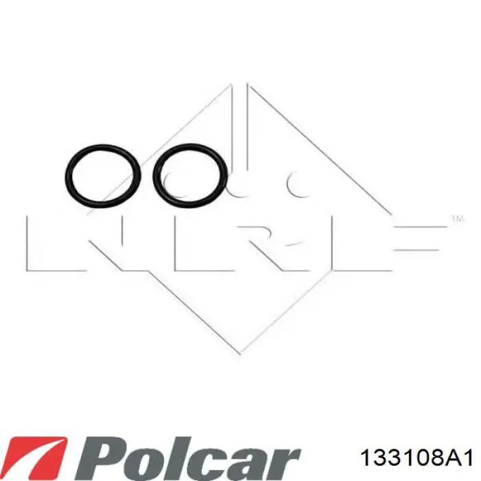 133108A1 Polcar Радіатор охолодження двигуна