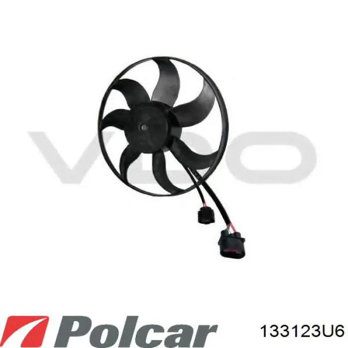 Купити 3959037 Autotechteile Електровентилятор охолодження в зборі (двигун + крильчатка), лівий