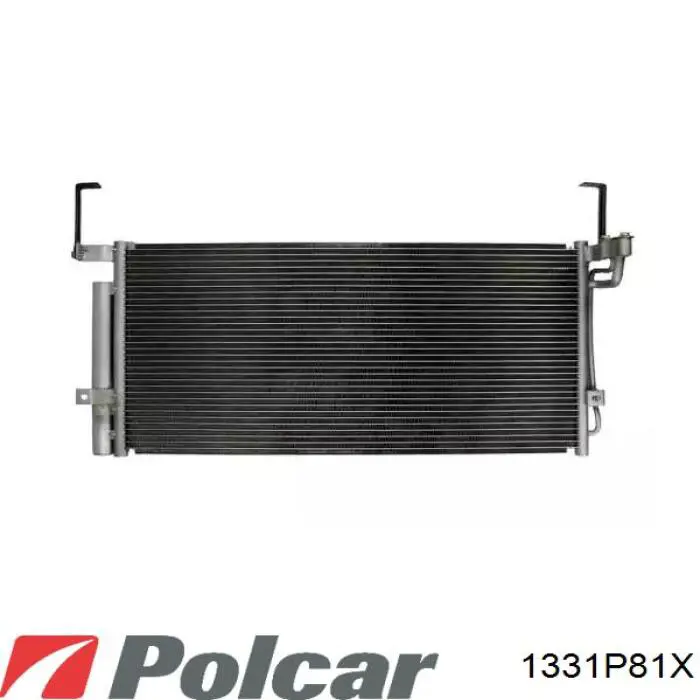 1331P81X Polcar радіатор кондиціонера салонний, випарник