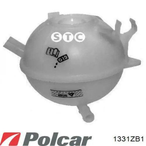 Бачок системи охолодження двигуна розширювальний Polcar 1331ZB1 ціна, від 7.27 USD